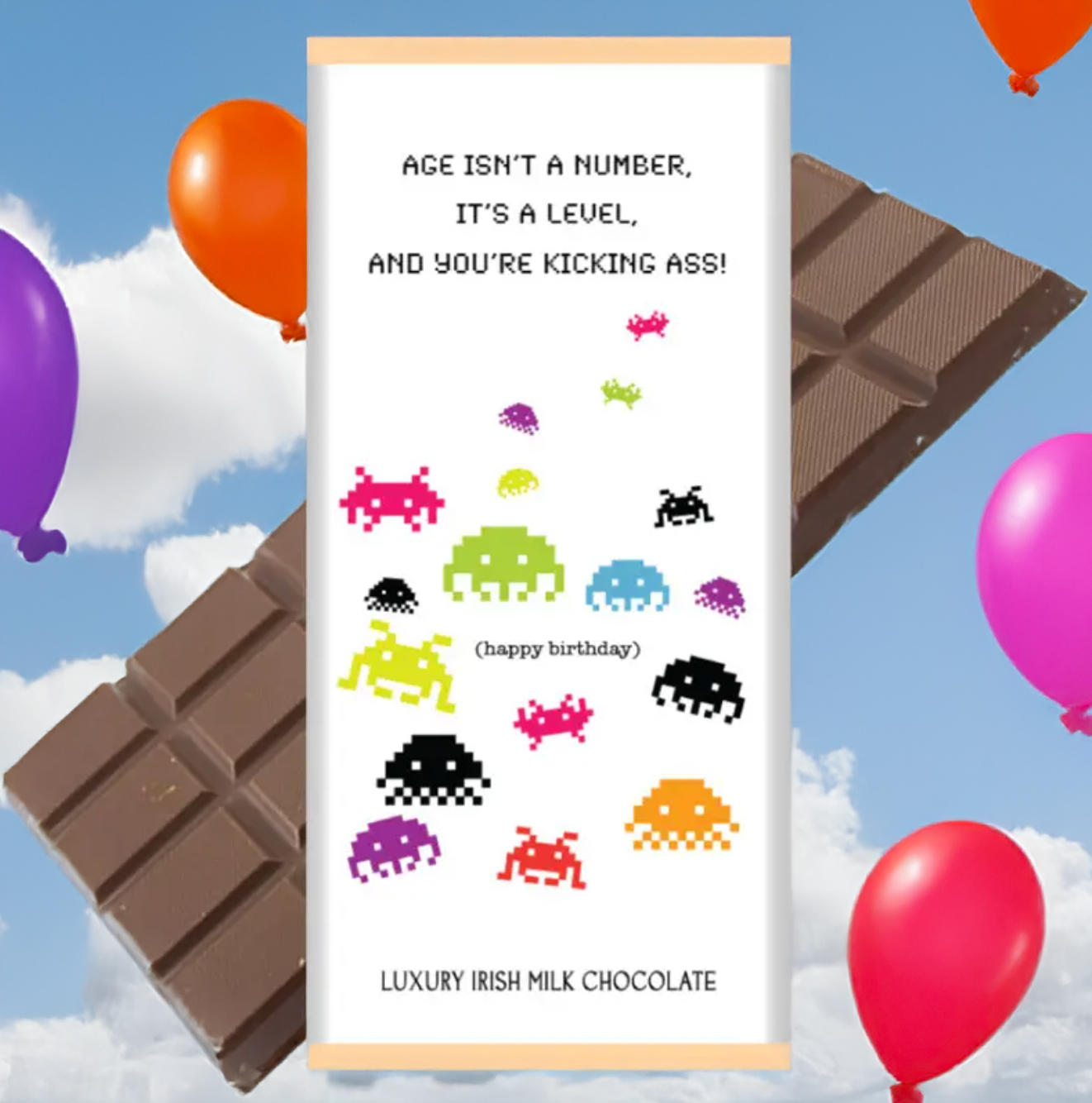 Age isn't a number, it's a level, and you're kicking ass!