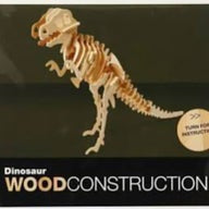 3D Wood Construction: Dinosaur
