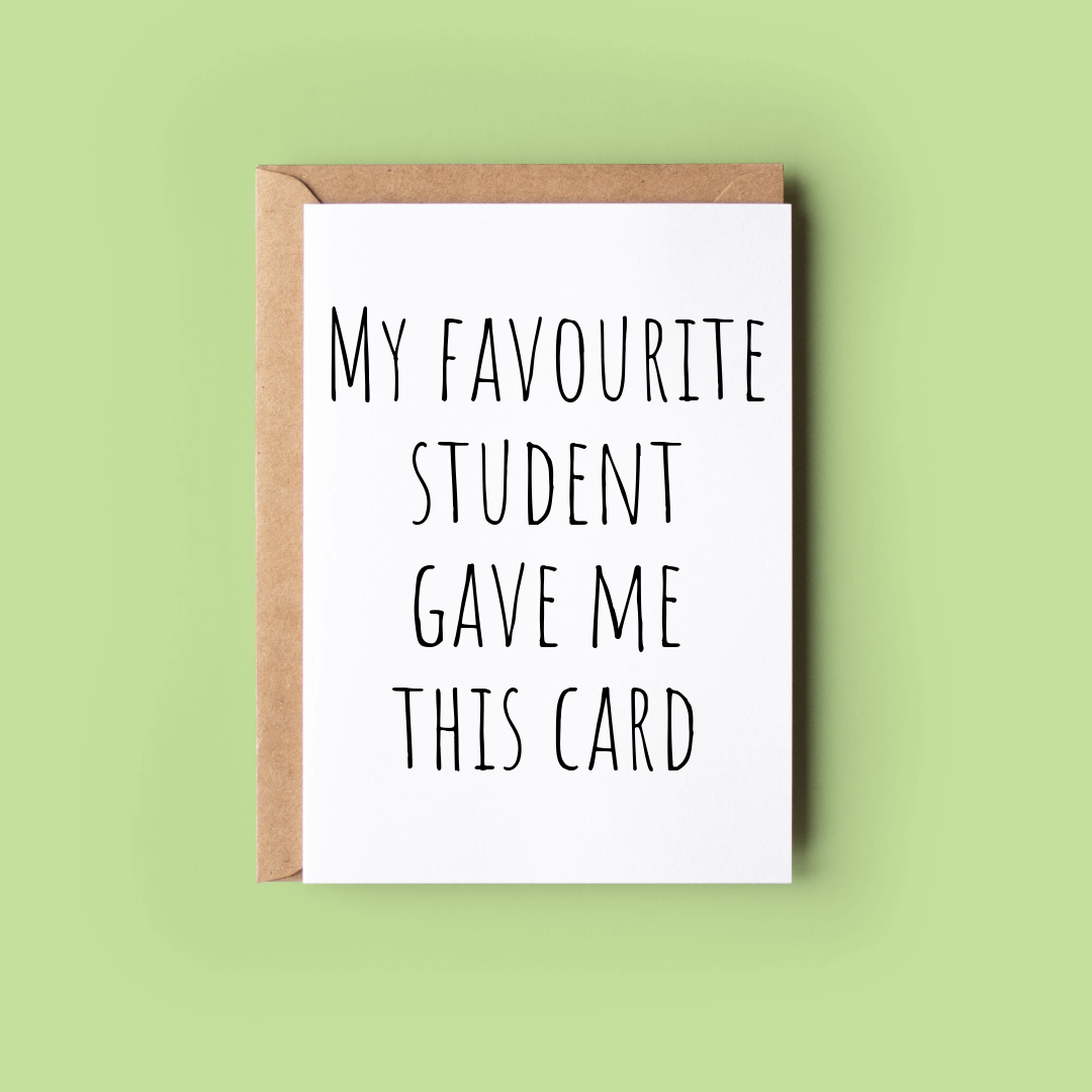Favourite Student