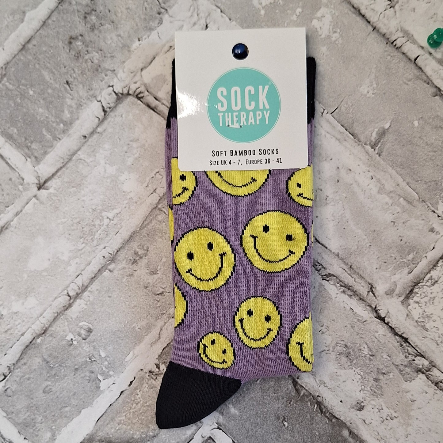 Smiley Faces - Women's Bamboo Socks