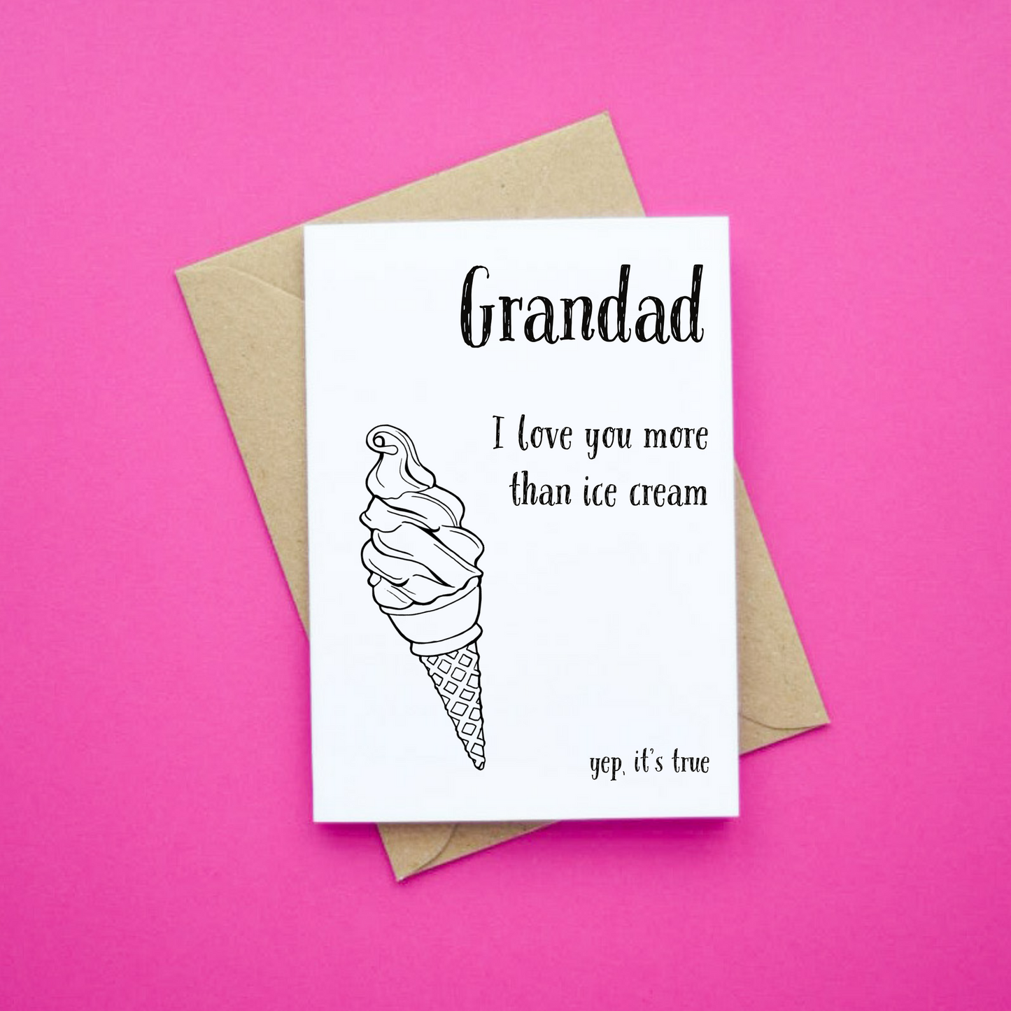 I Love You More Than Ice Cream