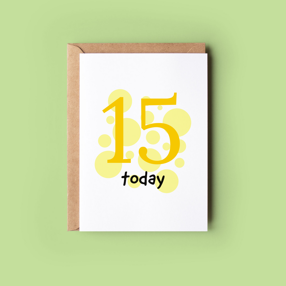 Age Card Wonky Cards