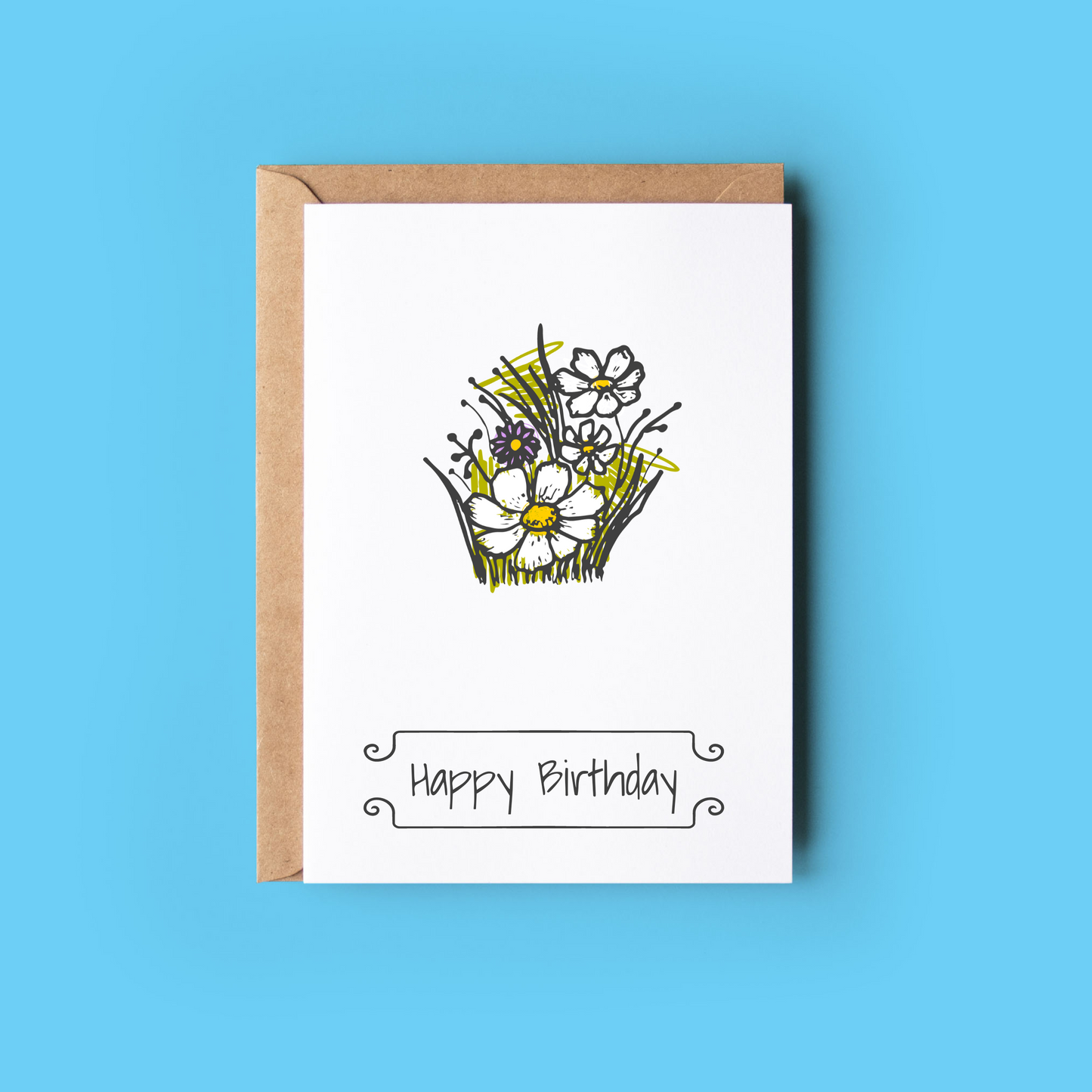 Happy Birthday - Flowers