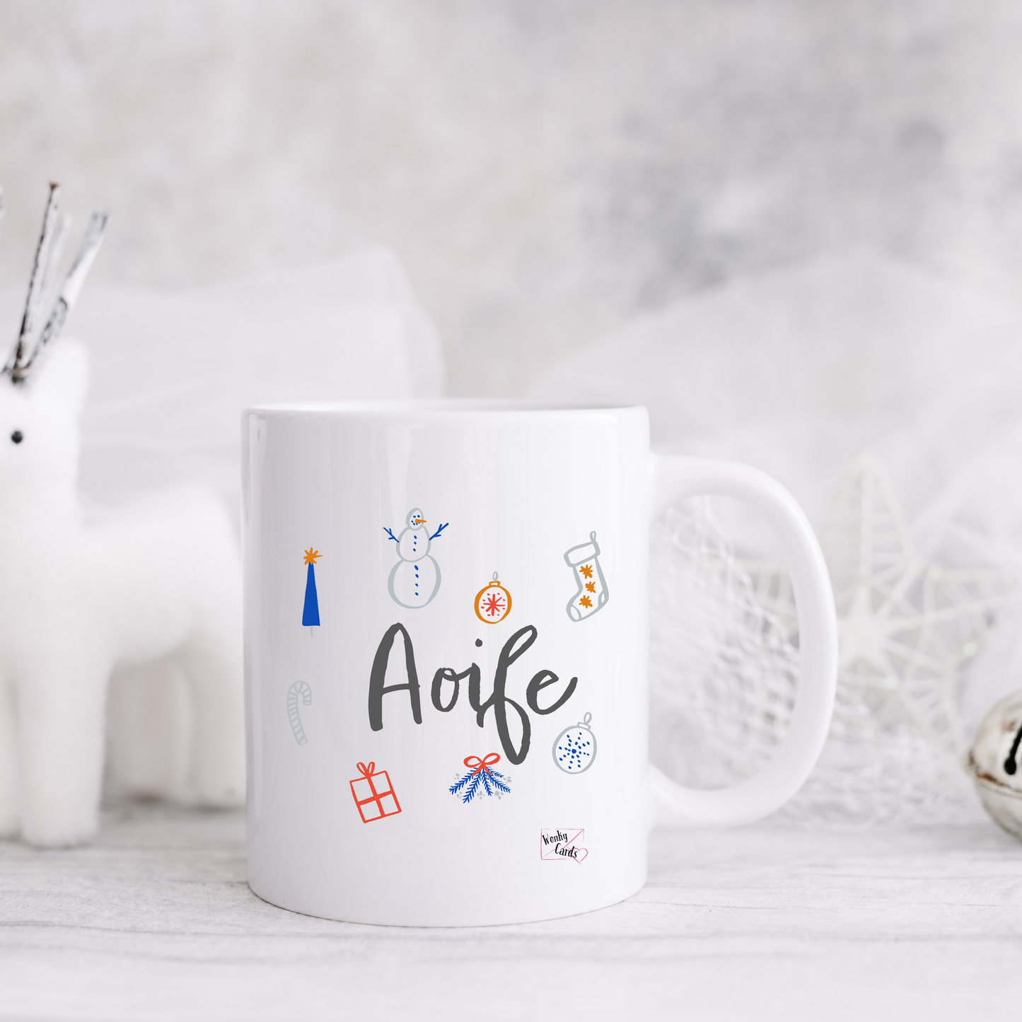 Personalised Christmas mug