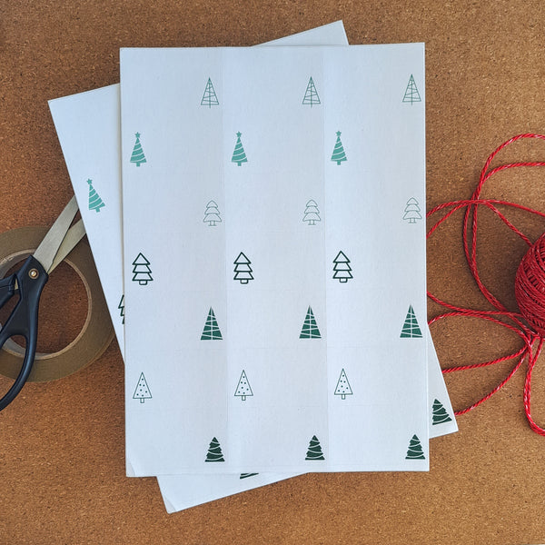 Christmas Tree gift labels - 21