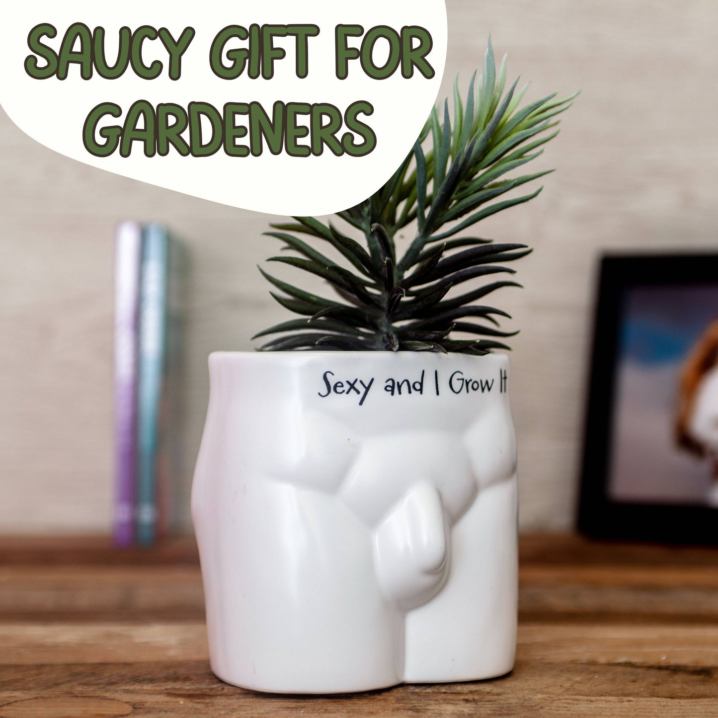 Sexy and I Grow It Plant Pot