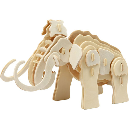 3D Wood Construction: Mammoth