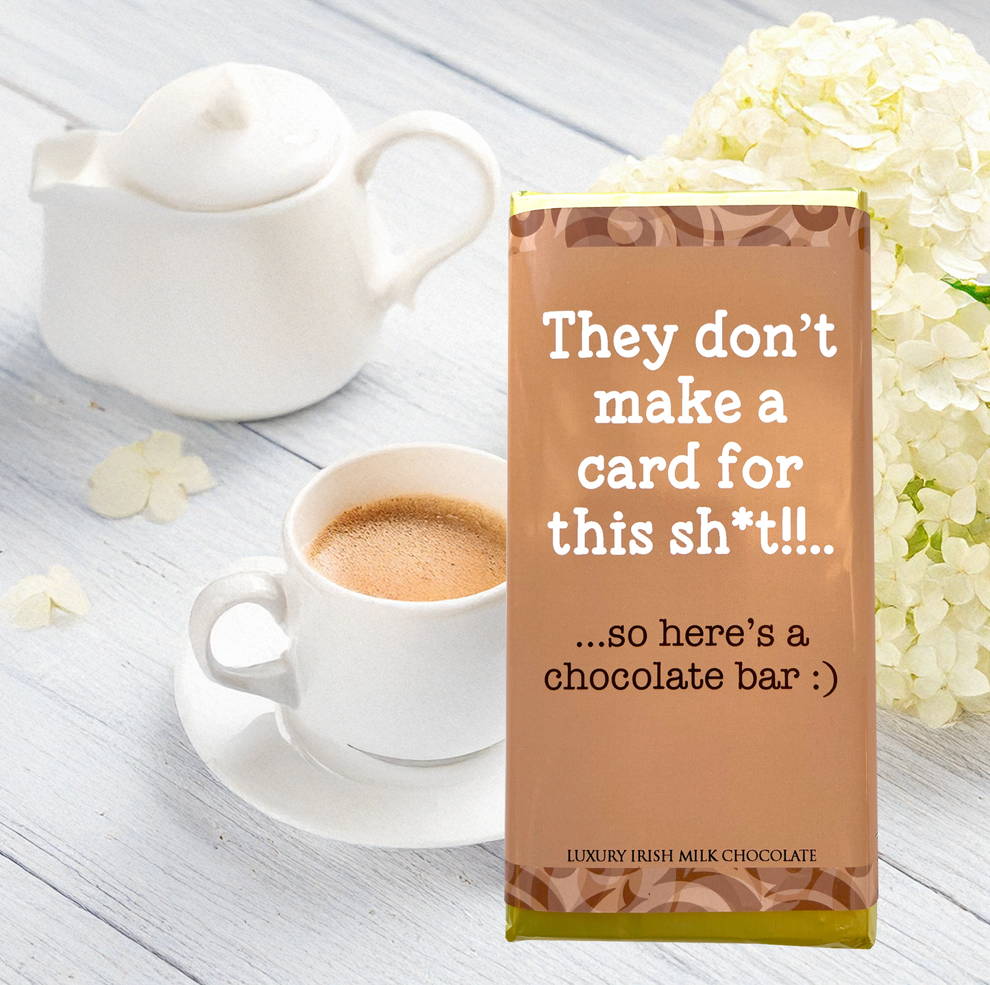 They don't make a card for this s*it!... so here's a chocola