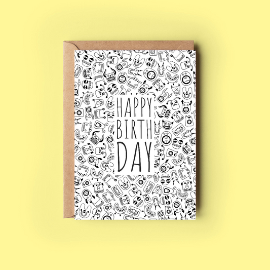 Happy Birthday - Robots