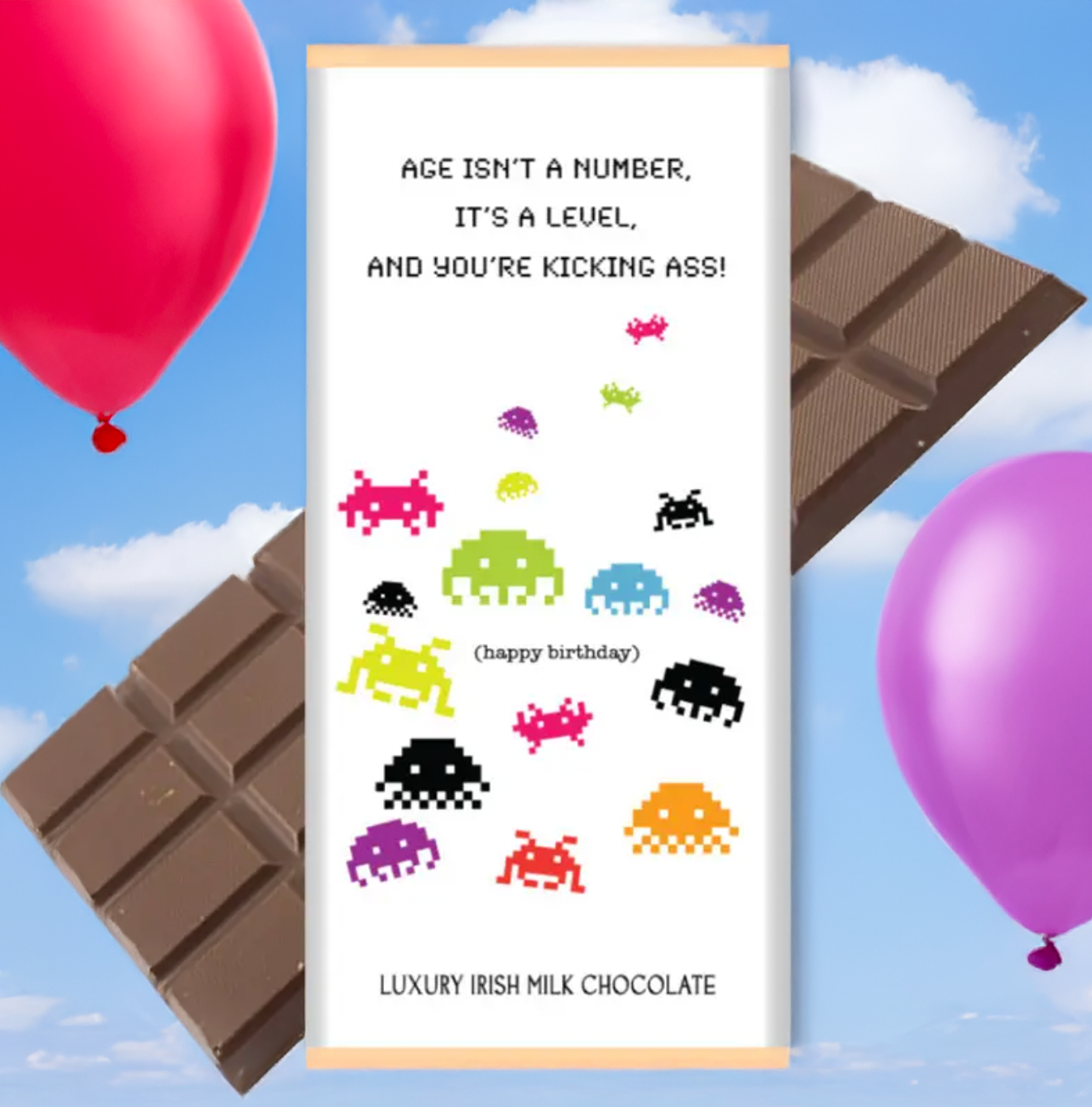 Age isn't a number, it's a level, and you're kicking ass!