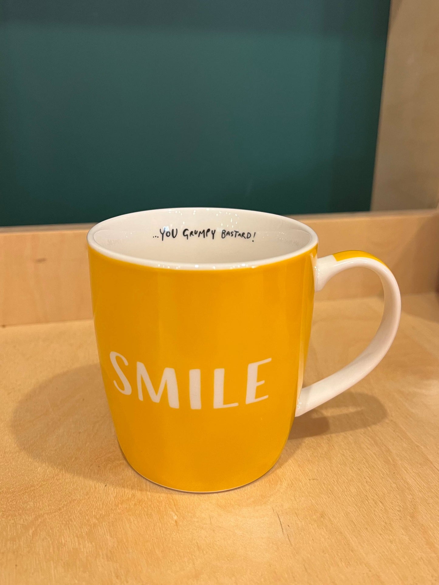 Smile ...You Grumpy Bastard! - Brutally Honest Mugs