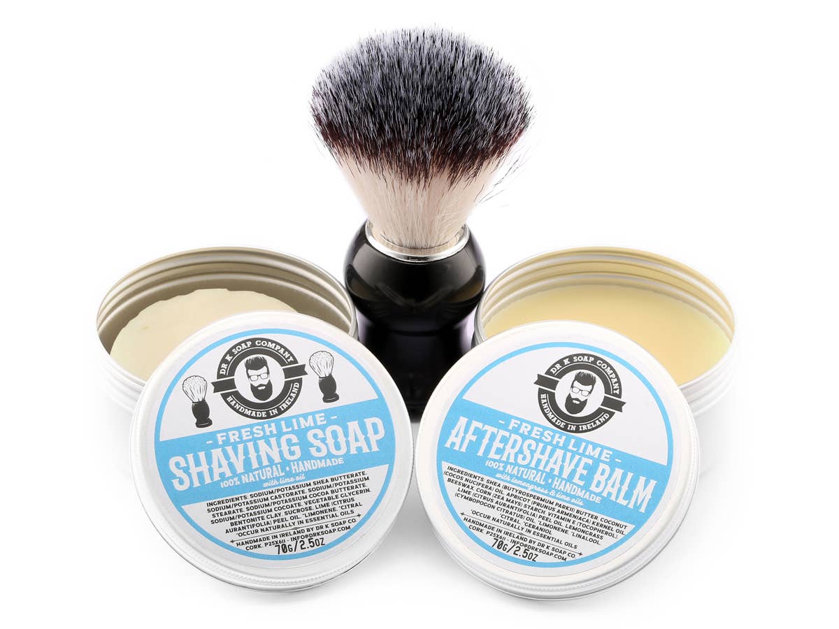 Fresh Lime Shaving System, All Natural, Handmade in Ireland