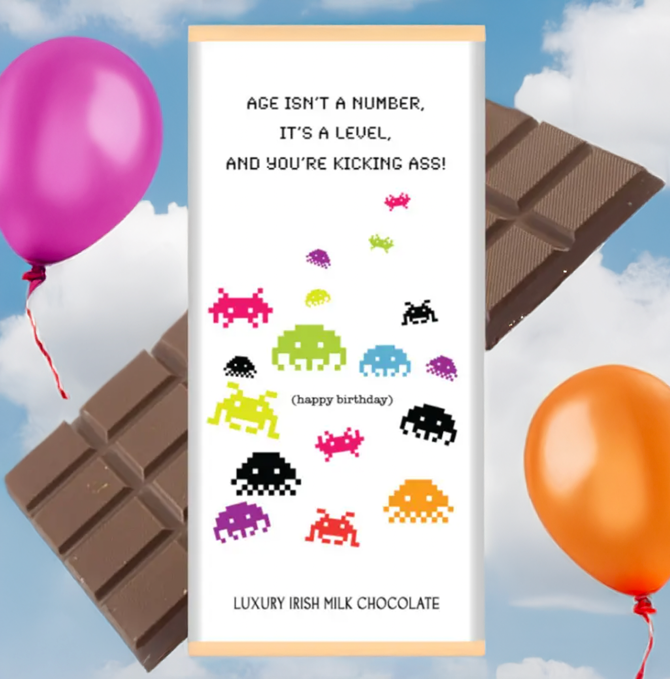 Age isn't a number, it's a level, and you're kicking ass!