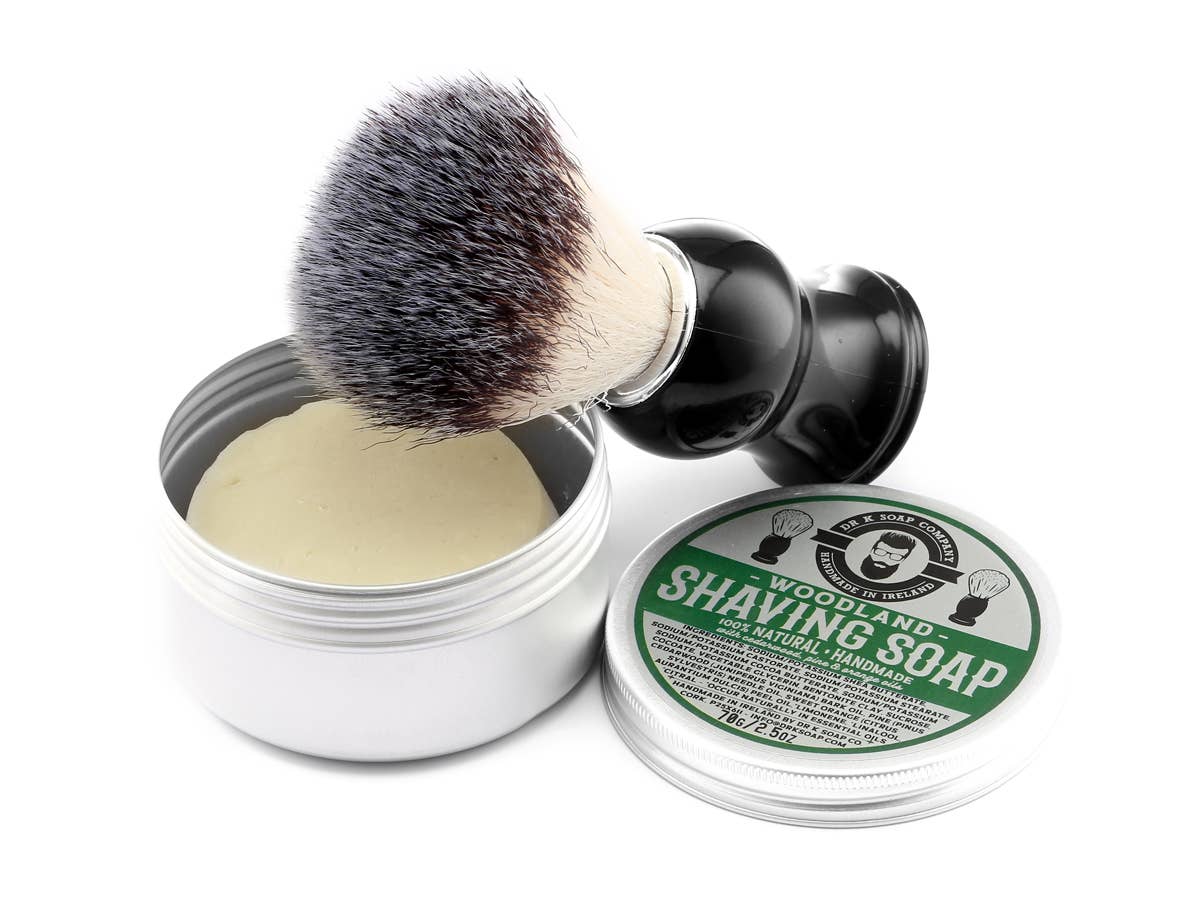 Woodland Shaving System, All Natural, Handmade in Ireland