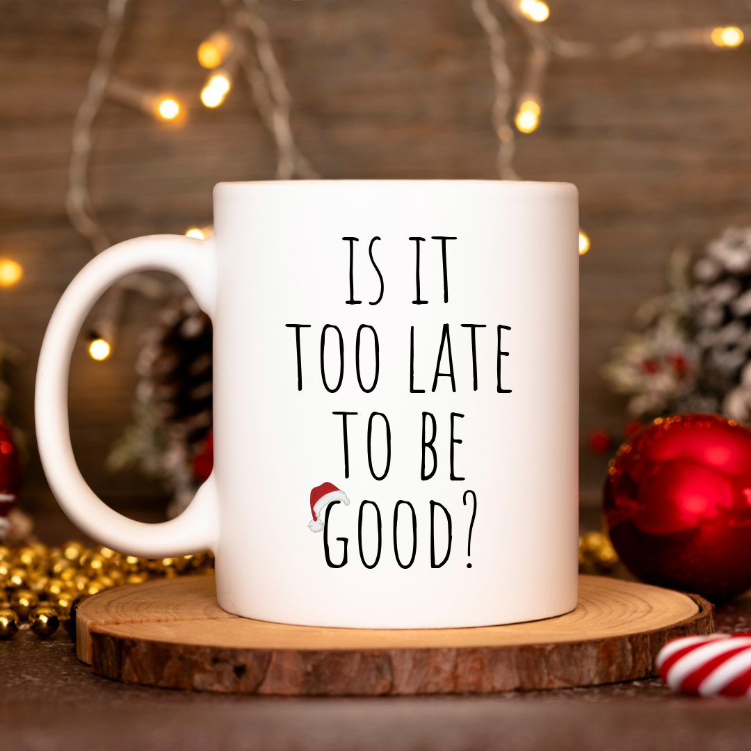 Is it too Late to be Good?