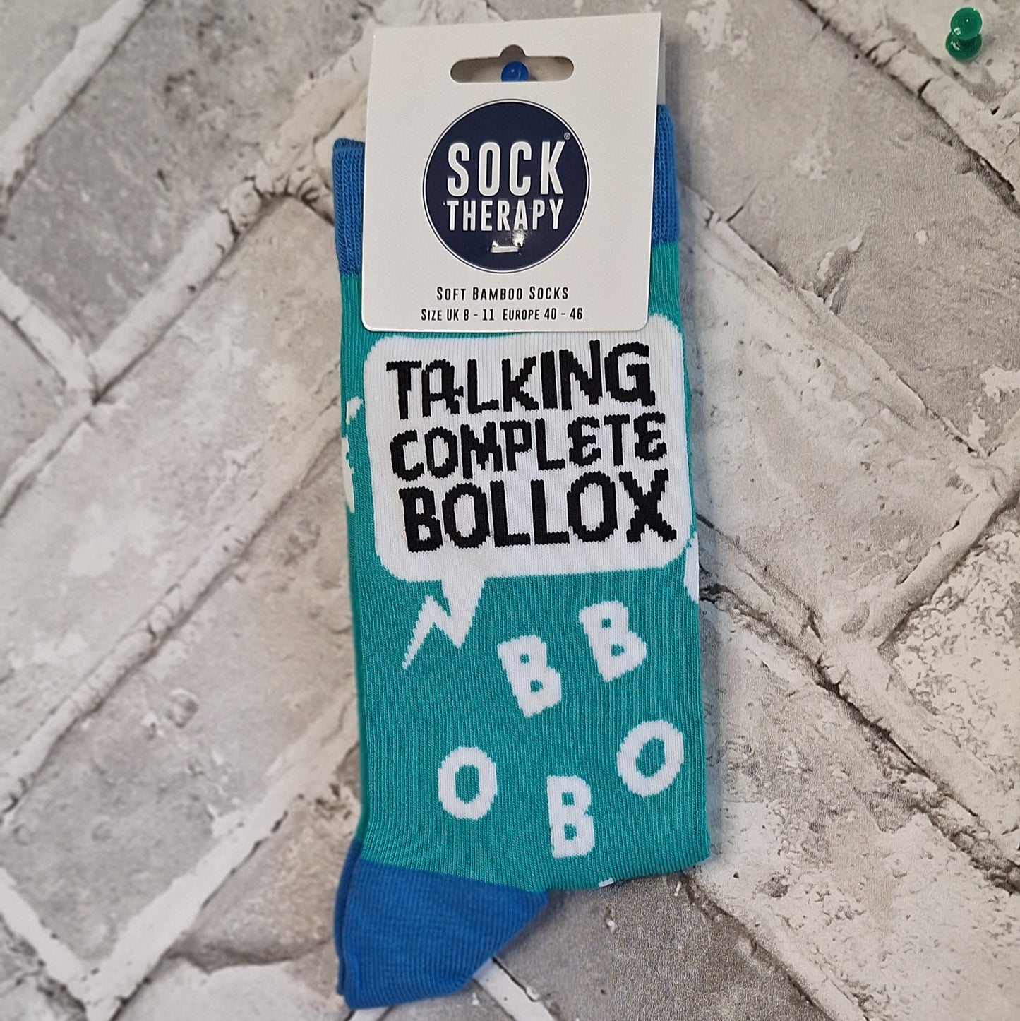 Talking Complete Bollox  - Men's Bamboo Socks