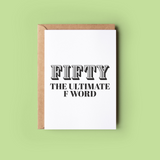 Fifty The Ultimate F word