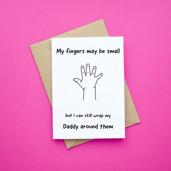 My Fingers May be Small