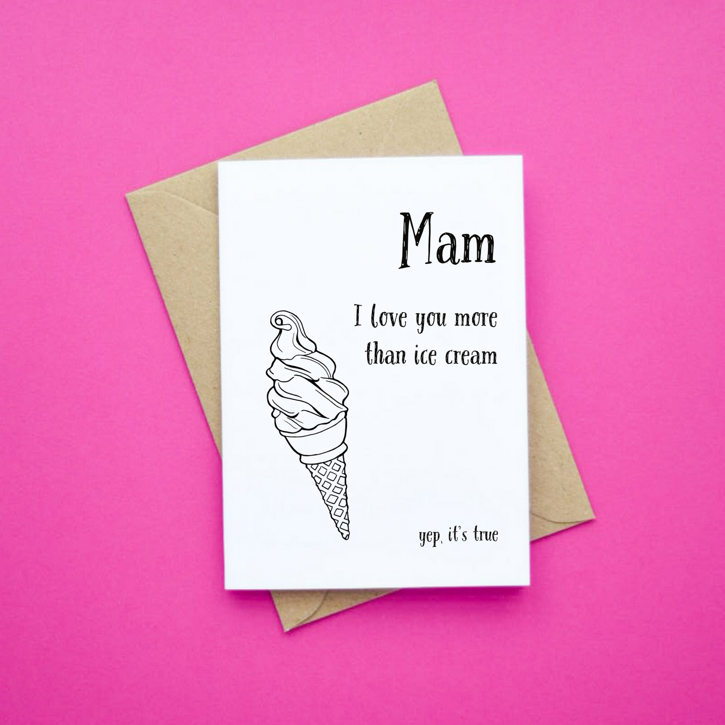 I Love You More Than Ice Cream