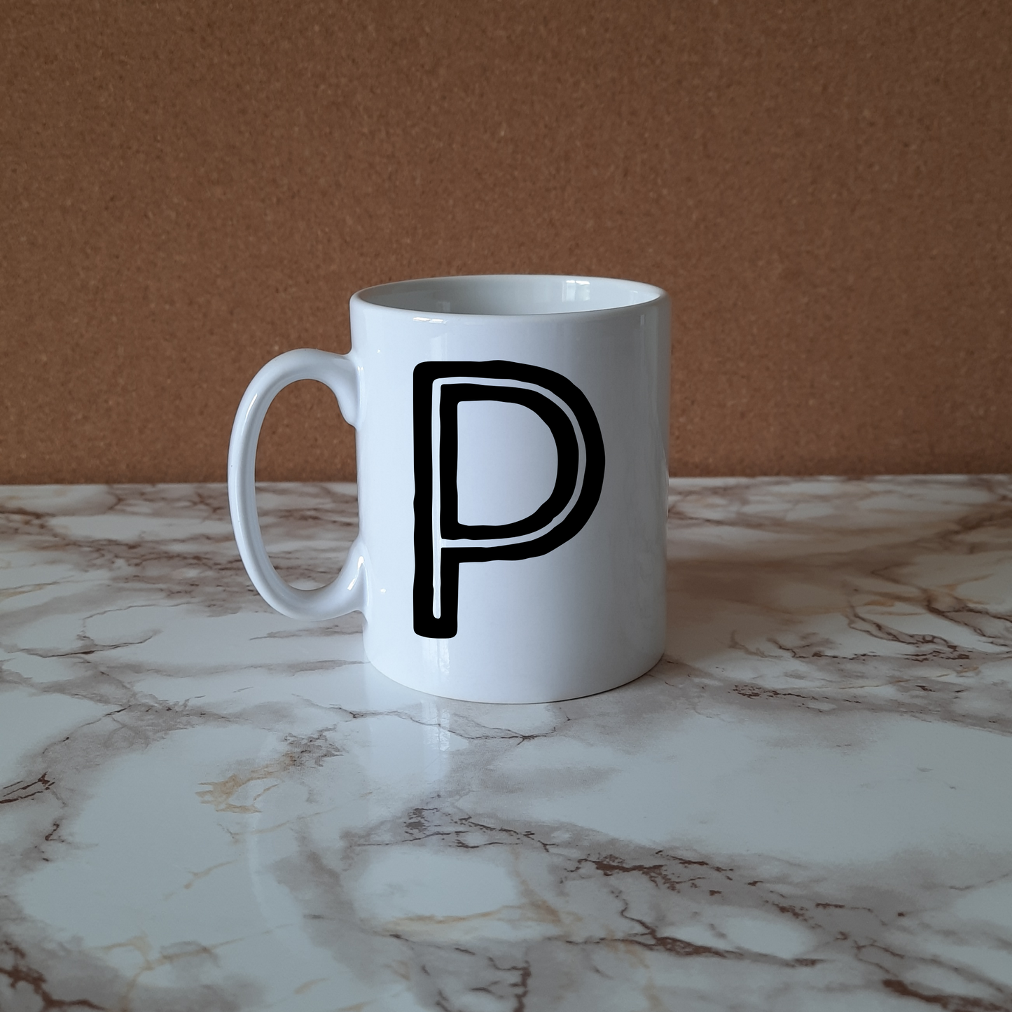 Initial Mug