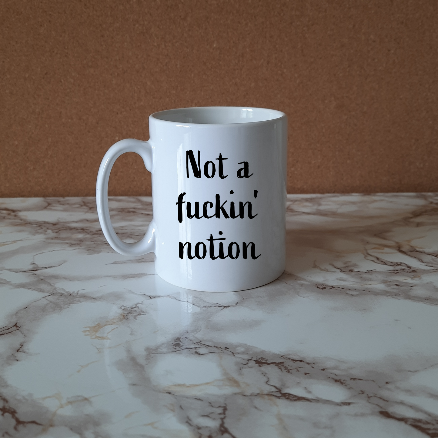 Not a fuckin' notion