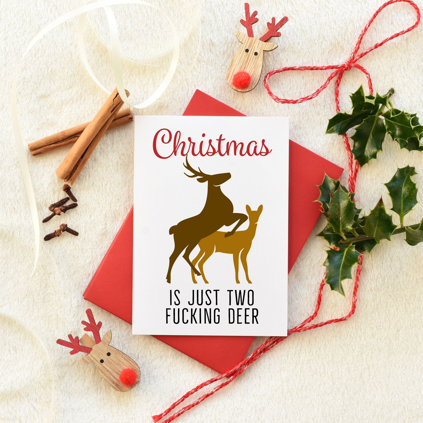 Christmas is just Two F*cking Deer