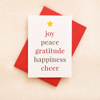 Joy Peace Gratitude