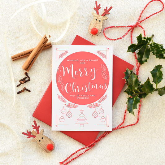 Wishing you a Bright & Merry Christmas
