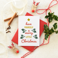 6 pack of Christmas cards