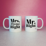 Mr. & Mrs. Right Set
