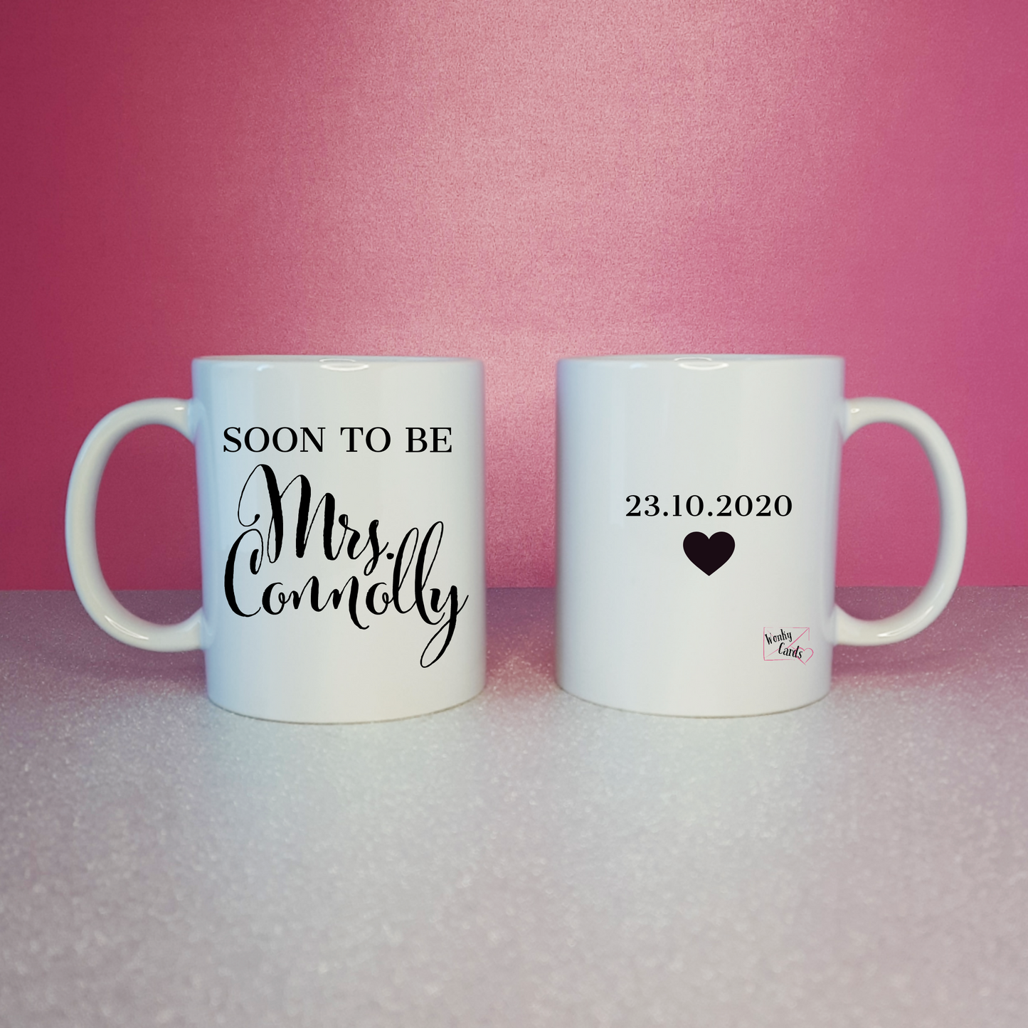 Personalised Mr & Mrs Set