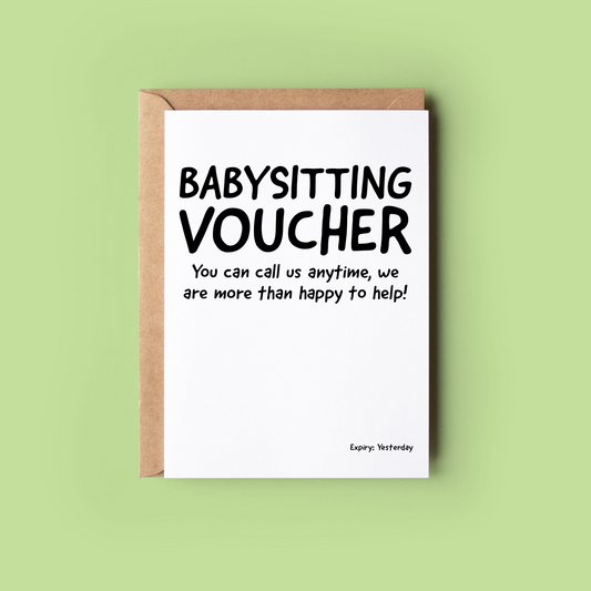 Babysitting Voucher