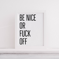 Be Nice