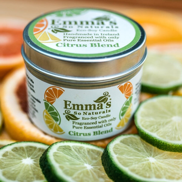 Citrus Blend Fragranced Tin Candle