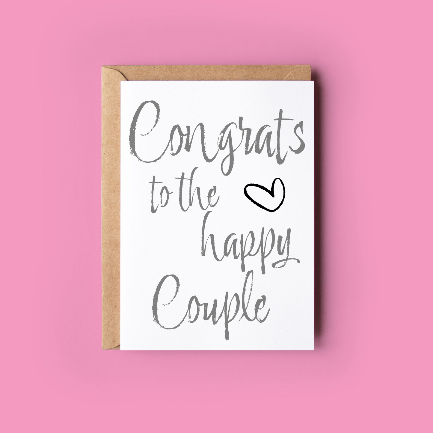 Congrats to the Happy Couple