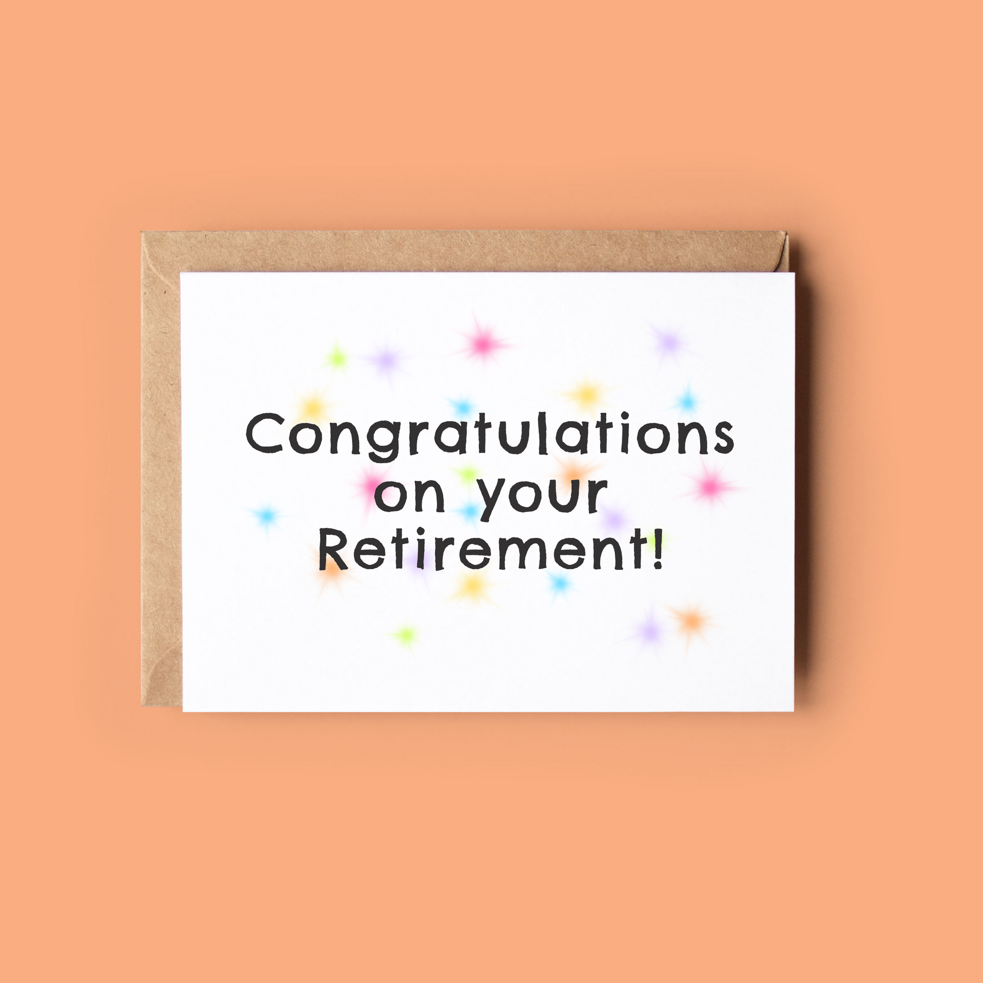 Congratulations On Your Retirement Card
