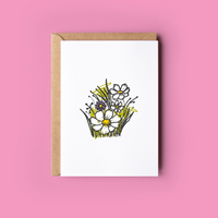 Notelet - Flower Bunch