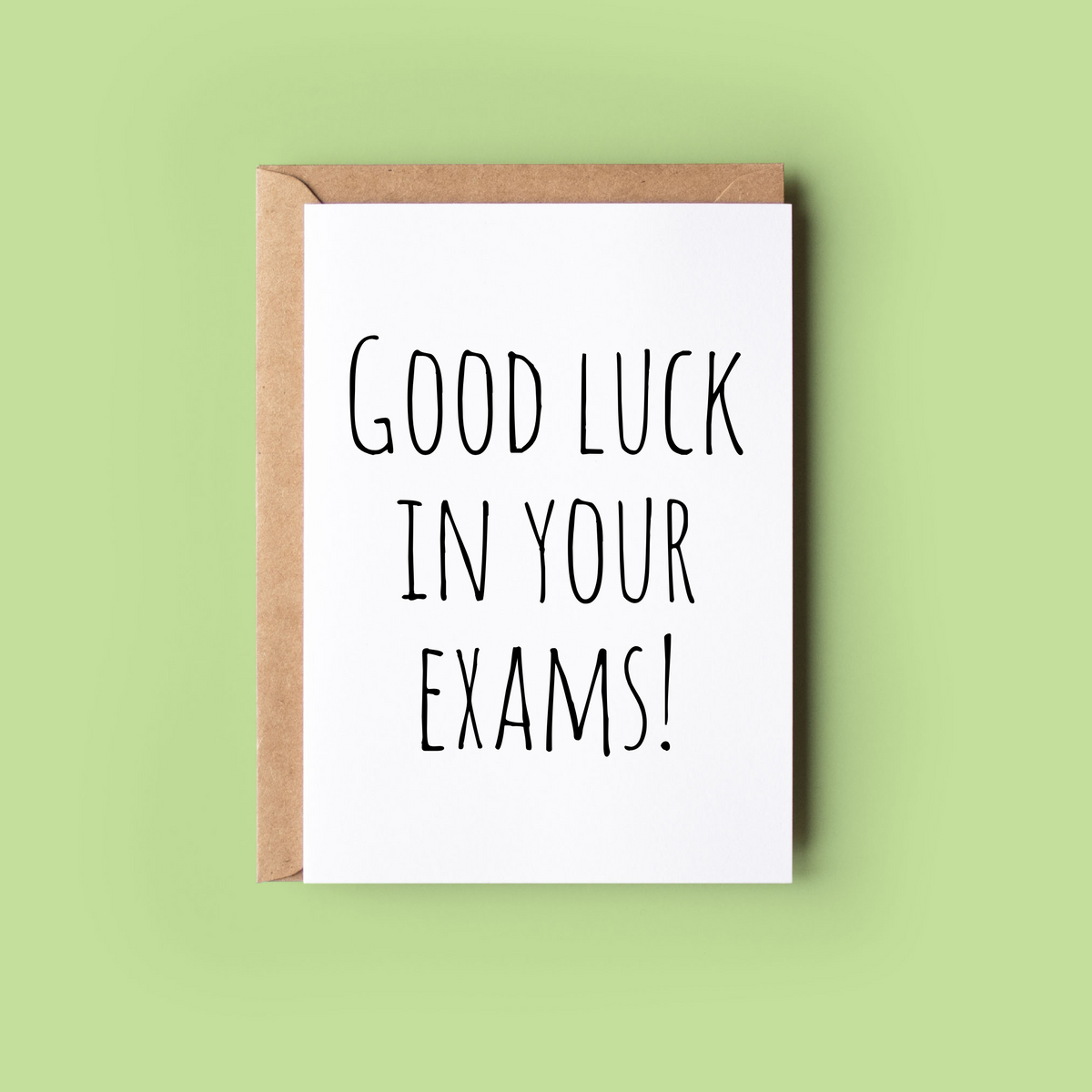 Good Luck In Math Good Luck in Your Exams! – Wonky Cards