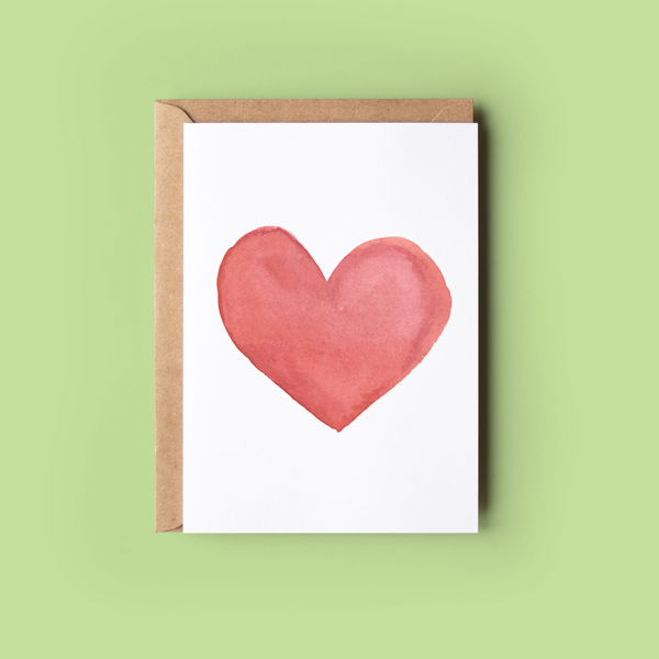 Heart Notelet