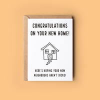 Congratulations On Your New Home