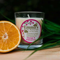 Orange & Palmarosa Boxed Glass Tumbler Candle