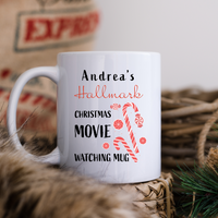 Personalised Christmas Movie Mug