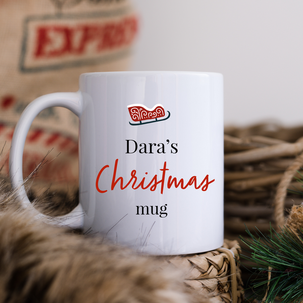 Personalised Christmas Mug