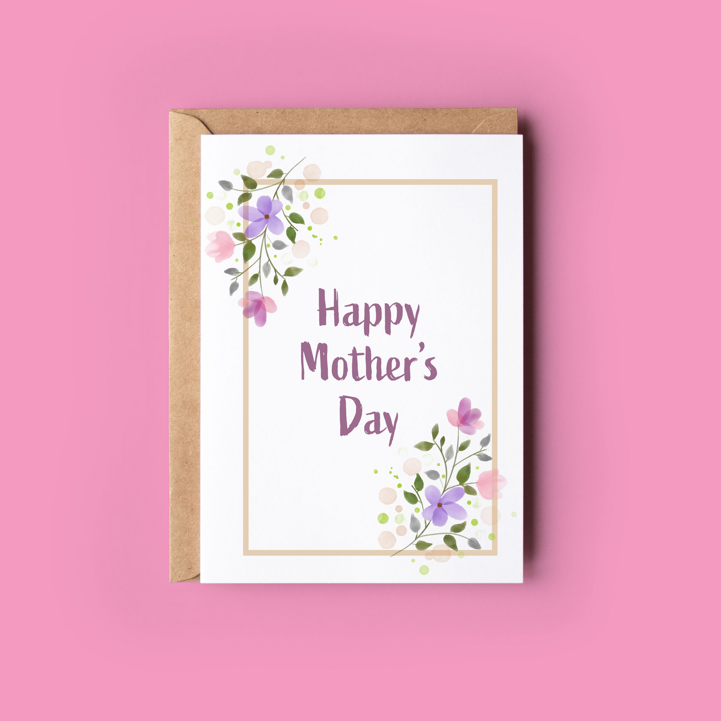 Happy Mother's Day - Purple