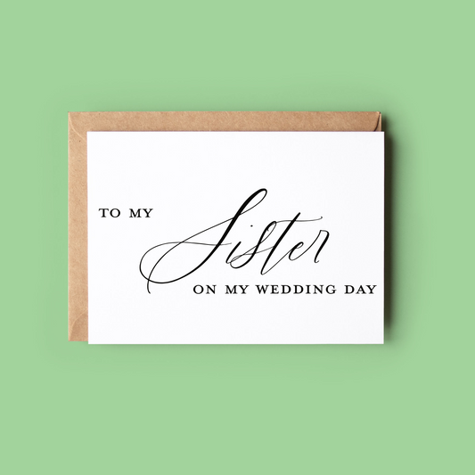 Personalised On My Wedding Day