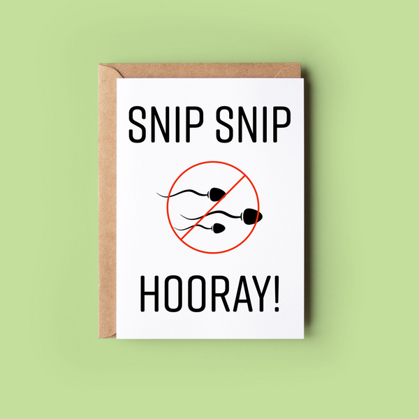 Snip Snip Hooray!