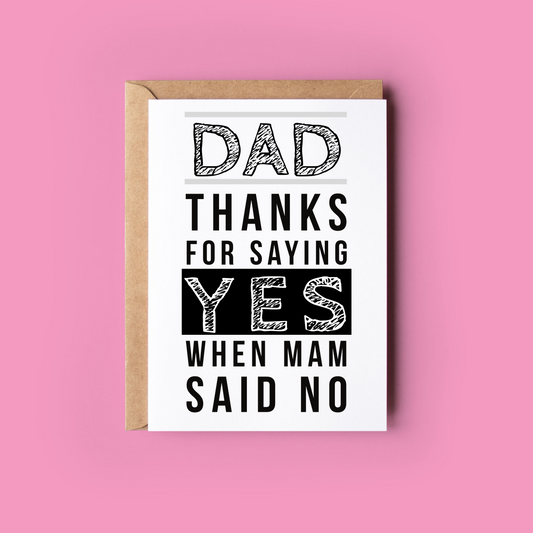 Thanks For Saying Yes