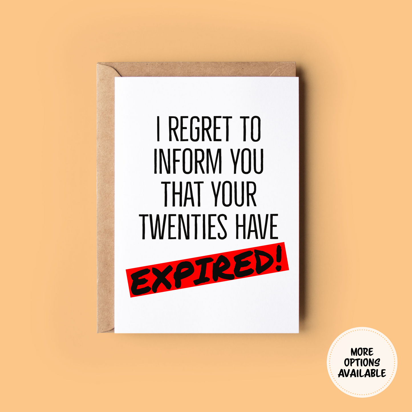I Regret to Inform You
