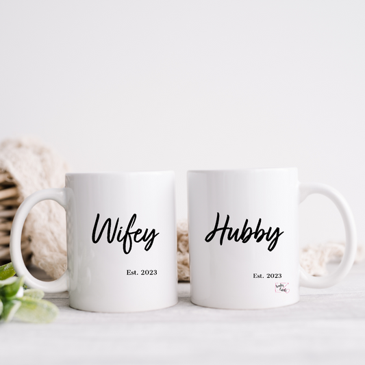 Hubby & Wifey Est. Set