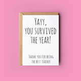 You Survived the Year!